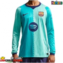 Camisa de Futebol Barcelona Equipamento Alternativo 2026-27 Manga Comprida